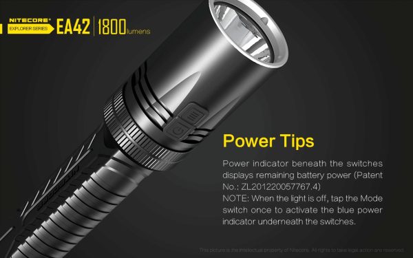 Latarka Nitecore EA42 1800 Lumenów-20