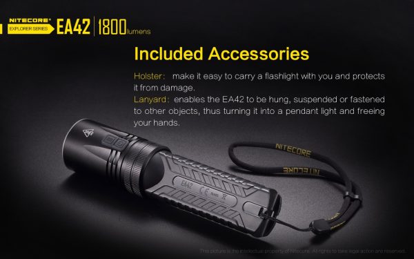 Latarka Nitecore EA42 1800 Lumenów-22