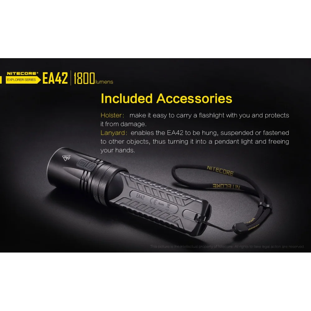 Latarka Nitecore EA42 1800 Lumenów 22 Latarka Nitecore EA42 1800 Lumenów