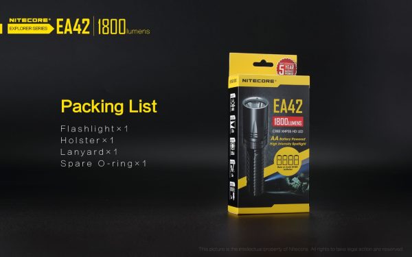 Latarka Nitecore EA42 1800 Lumenów-25