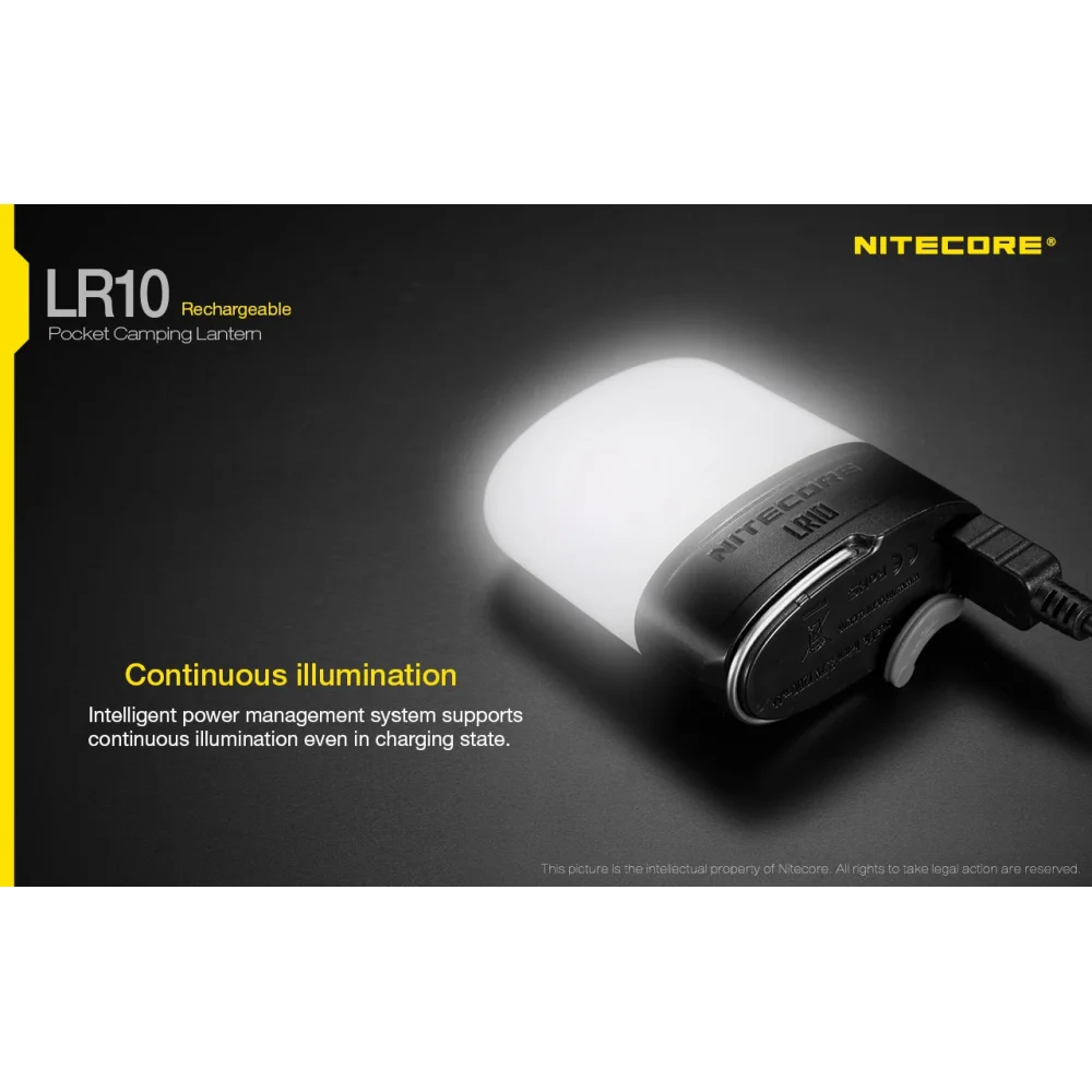 Latarka Nitecore LR10 - Czarny 250 Lumenów 5 Latarka Nitecore LR10 – Czarny 250 Lumenów