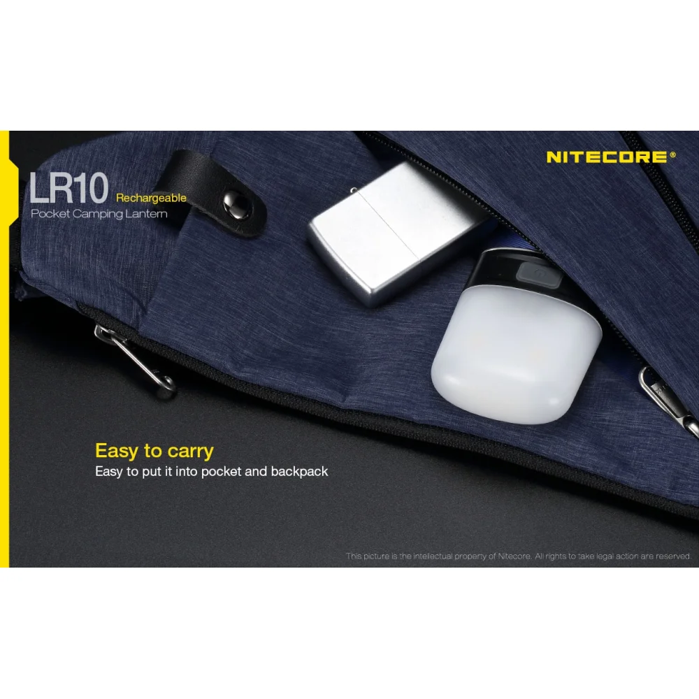 Latarka Nitecore LR10 - Czarny 250 Lumenów 9 Latarka Nitecore LR10 – Czarny 250 Lumenów