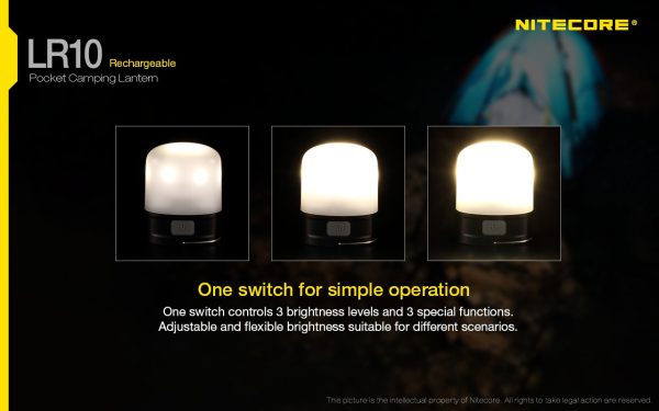 Latarka Nitecore LR10 - Czarny 250 Lumenów-12