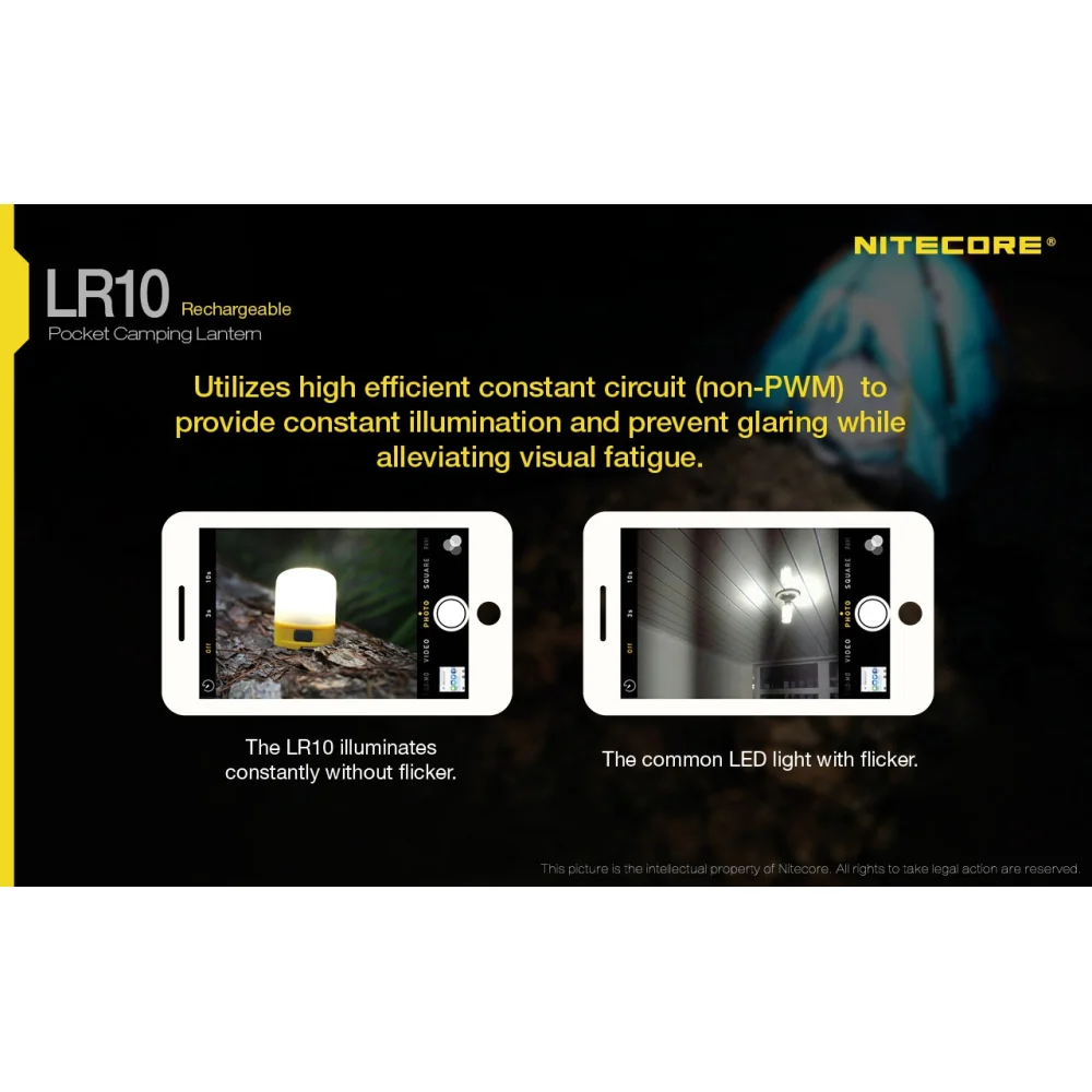 Latarka Nitecore LR10 - Czarny 250 Lumenów 13 Latarka Nitecore LR10 – Czarny 250 Lumenów