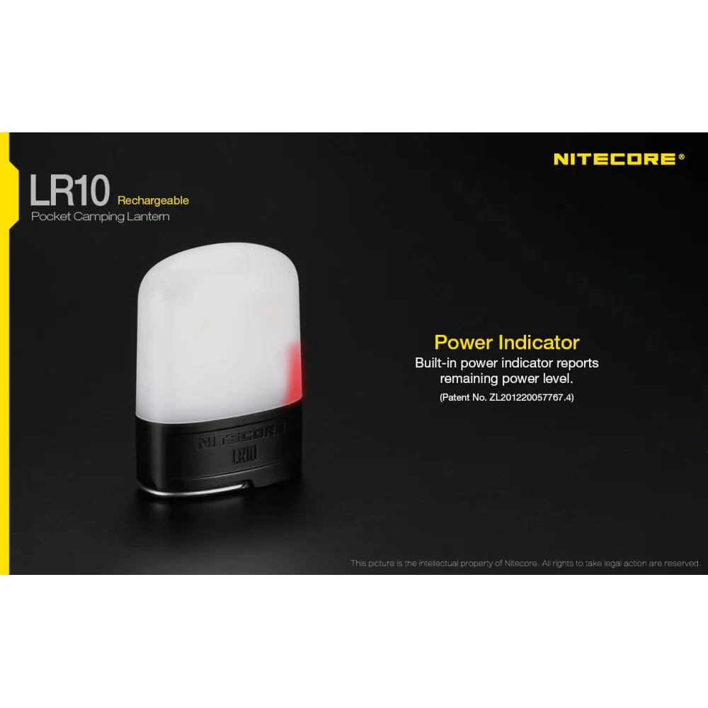 Latarka Nitecore LR10 - Czarny 250 Lumenów 15 Latarka Nitecore LR10 – Czarny 250 Lumenów