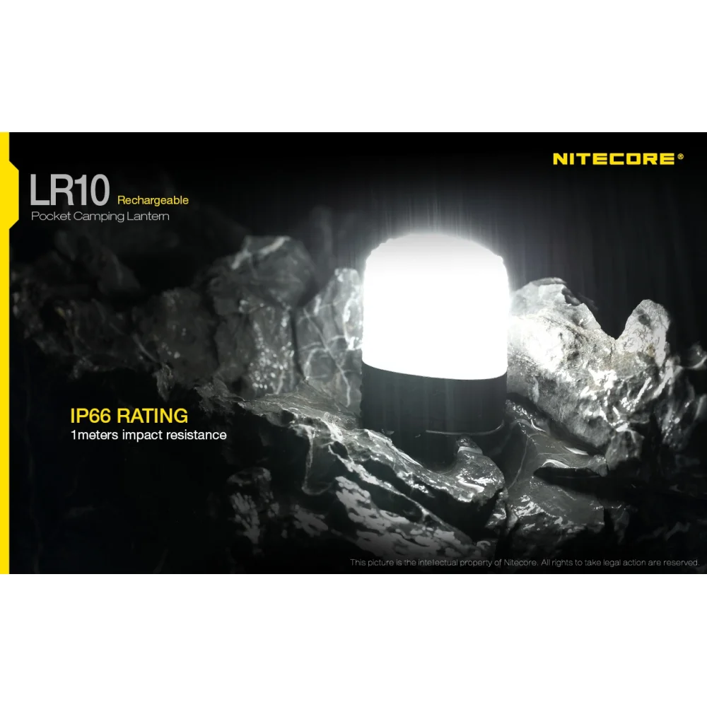 Latarka Nitecore LR10 - Czarny 250 Lumenów 20 Latarka Nitecore LR10 – Czarny 250 Lumenów