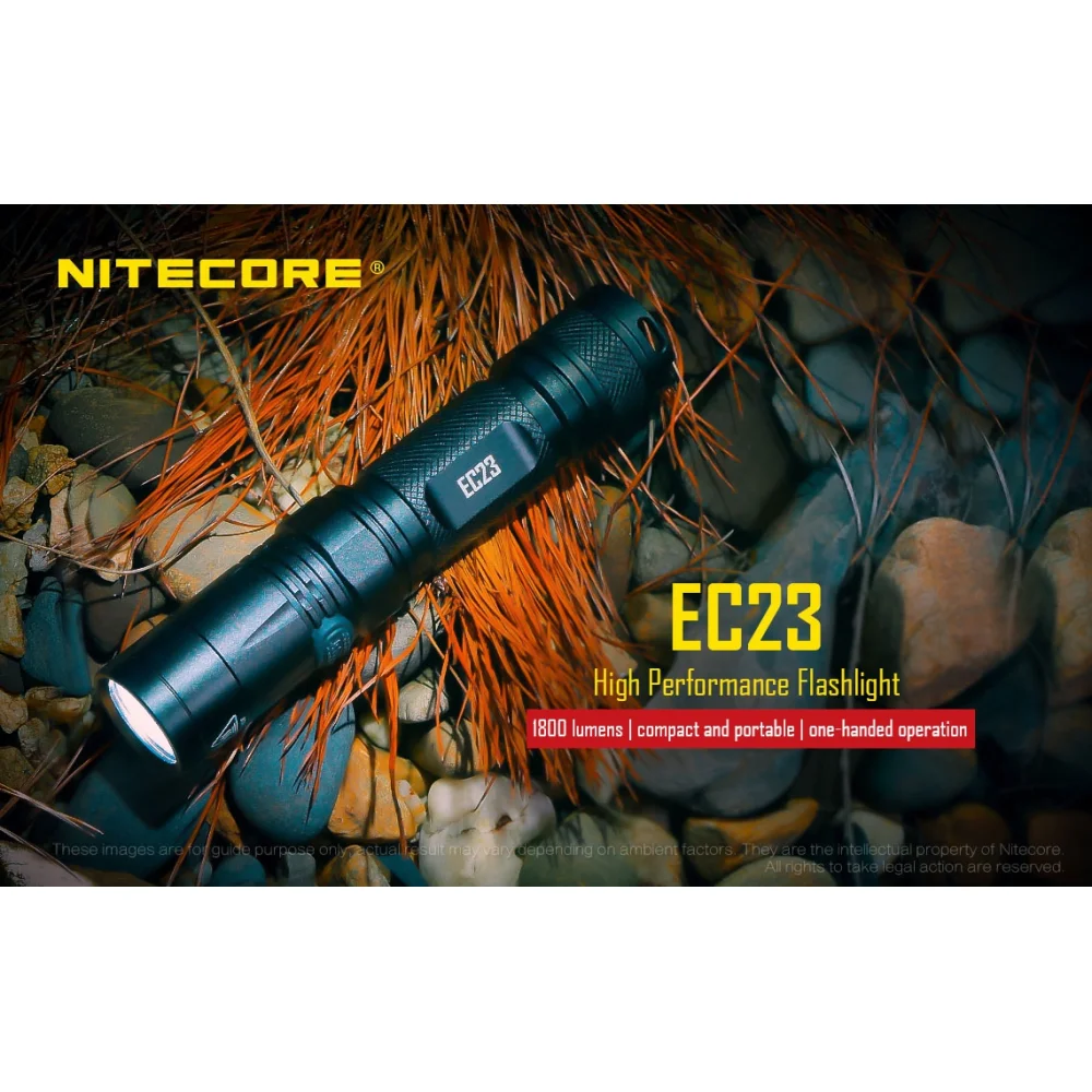 Latarka Nitecore EC23 1800 Lumenów 5 Latarka Nitecore EC23 1800 Lumenów