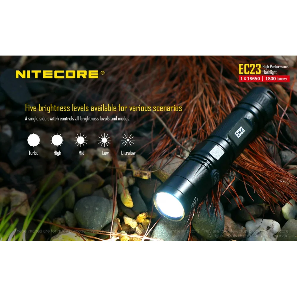 Latarka Nitecore EC23 1800 Lumenów 11 Latarka Nitecore EC23 1800 Lumenów