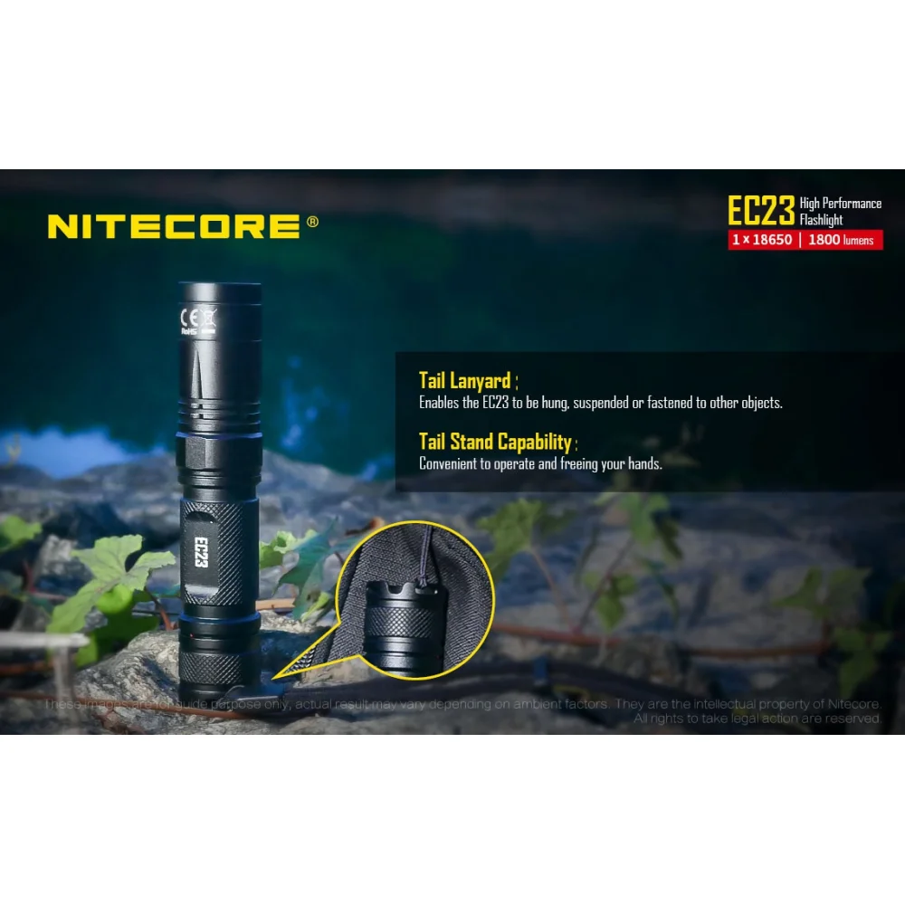 Latarka Nitecore EC23 1800 Lumenów 17 Latarka Nitecore EC23 1800 Lumenów