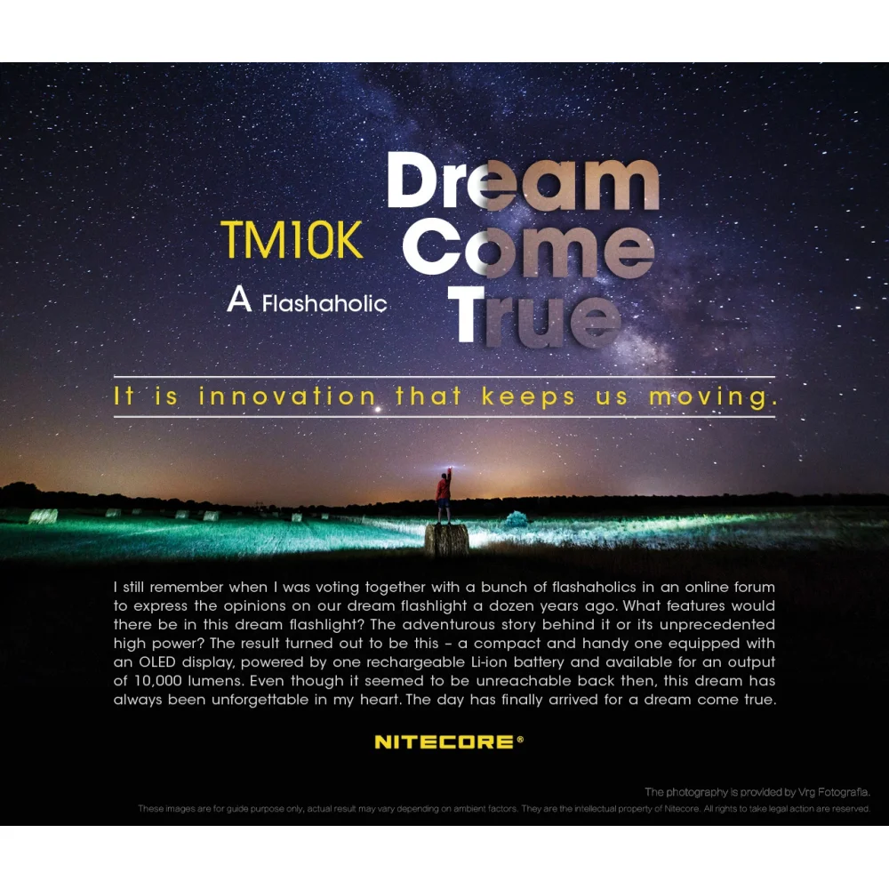 Latarka Nitecore TM10K Tiny Monster 10K 4 Latarka Nitecore TM10K Tiny Monster 10K