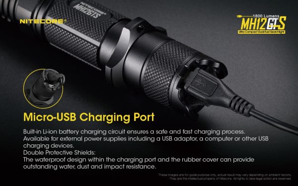 Latarka Nitecore MH12GTS 1800 Lumenów-7