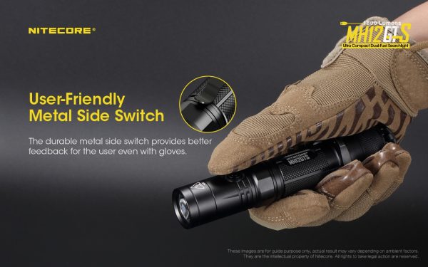 Latarka Nitecore MH12GTS 1800 Lumenów-9