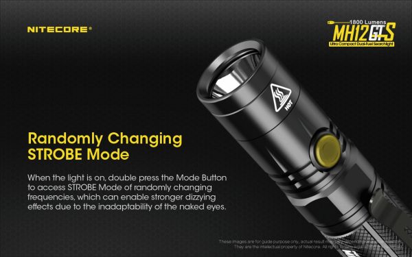 Latarka Nitecore MH12GTS 1800 Lumenów-12