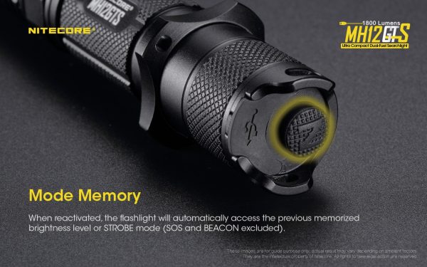 Latarka Nitecore MH12GTS 1800 Lumenów-14