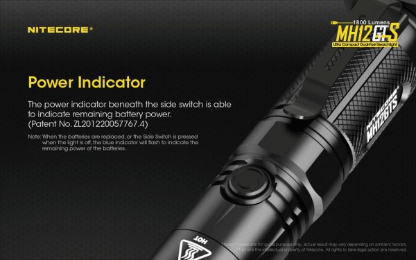 Latarka Nitecore MH12GTS 1800 Lumenów-16