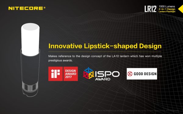 Latarka Nitecore LR12 1000 Lumenów-4