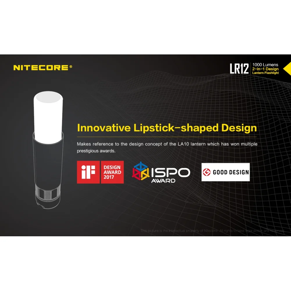 Latarka Nitecore LR12 1000 Lumenów 4 Latarka Nitecore LR12 1000 Lumenów