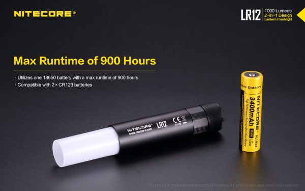 Latarka Nitecore LR12 1000 Lumenów-9