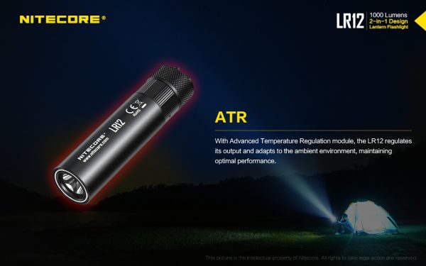 Latarka Nitecore LR12 1000 Lumenów-13