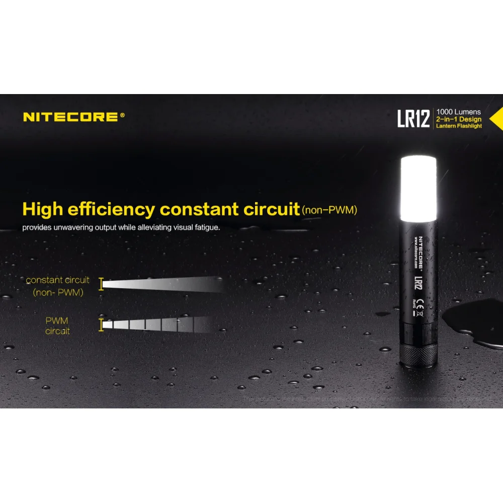 Latarka Nitecore LR12 1000 Lumenów 14 Latarka Nitecore LR12 1000 Lumenów