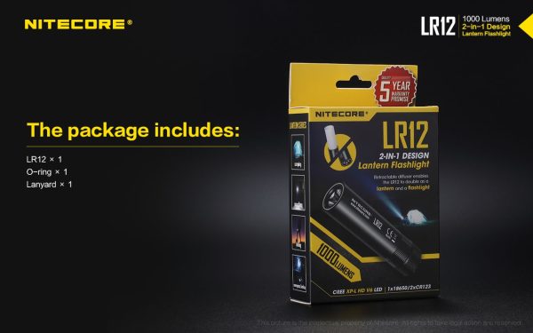 Latarka Nitecore LR12 1000 Lumenów-17
