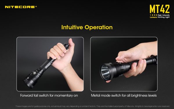 Latarka Nitecore MT42 1800 lumenów-6