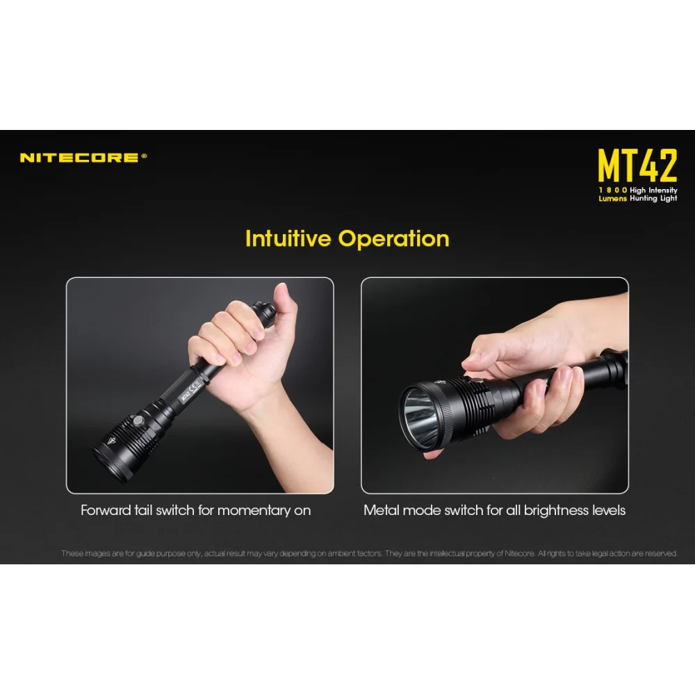 Latarka Nitecore MT42 1800 lumenów 6 Latarka Nitecore MT42 1800 lumenów