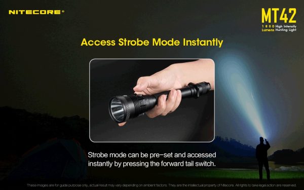 Latarka Nitecore MT42 1800 lumenów-8
