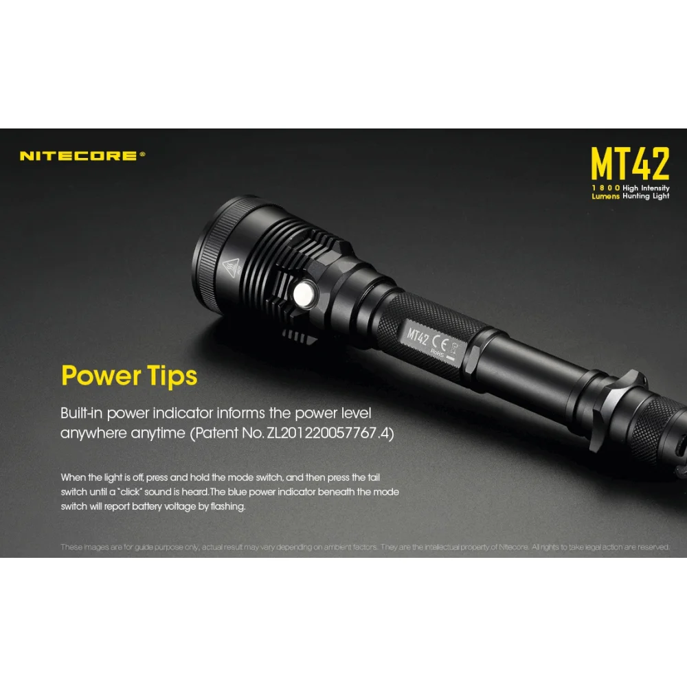 Latarka Nitecore MT42 1800 lumenów 16 Latarka Nitecore MT42 1800 lumenów