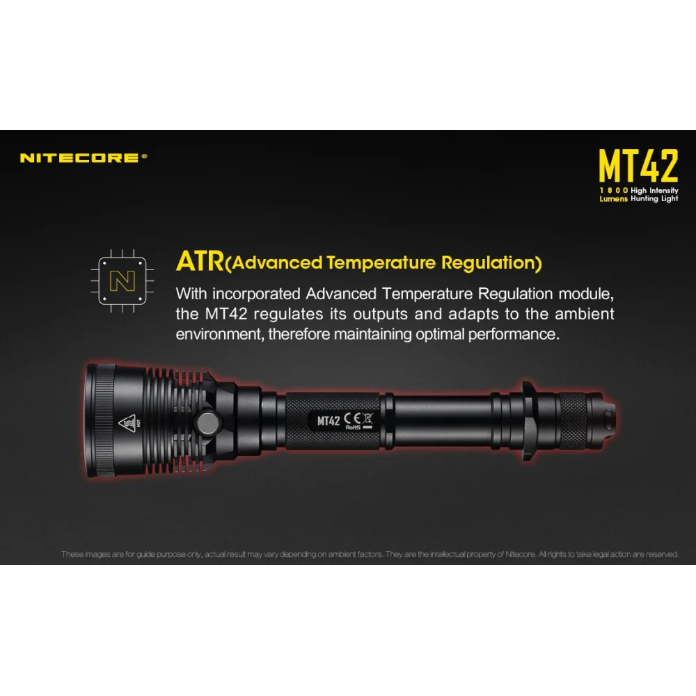 Latarka Nitecore MT42 1800 lumenów 17 Latarka Nitecore MT42 1800 lumenów