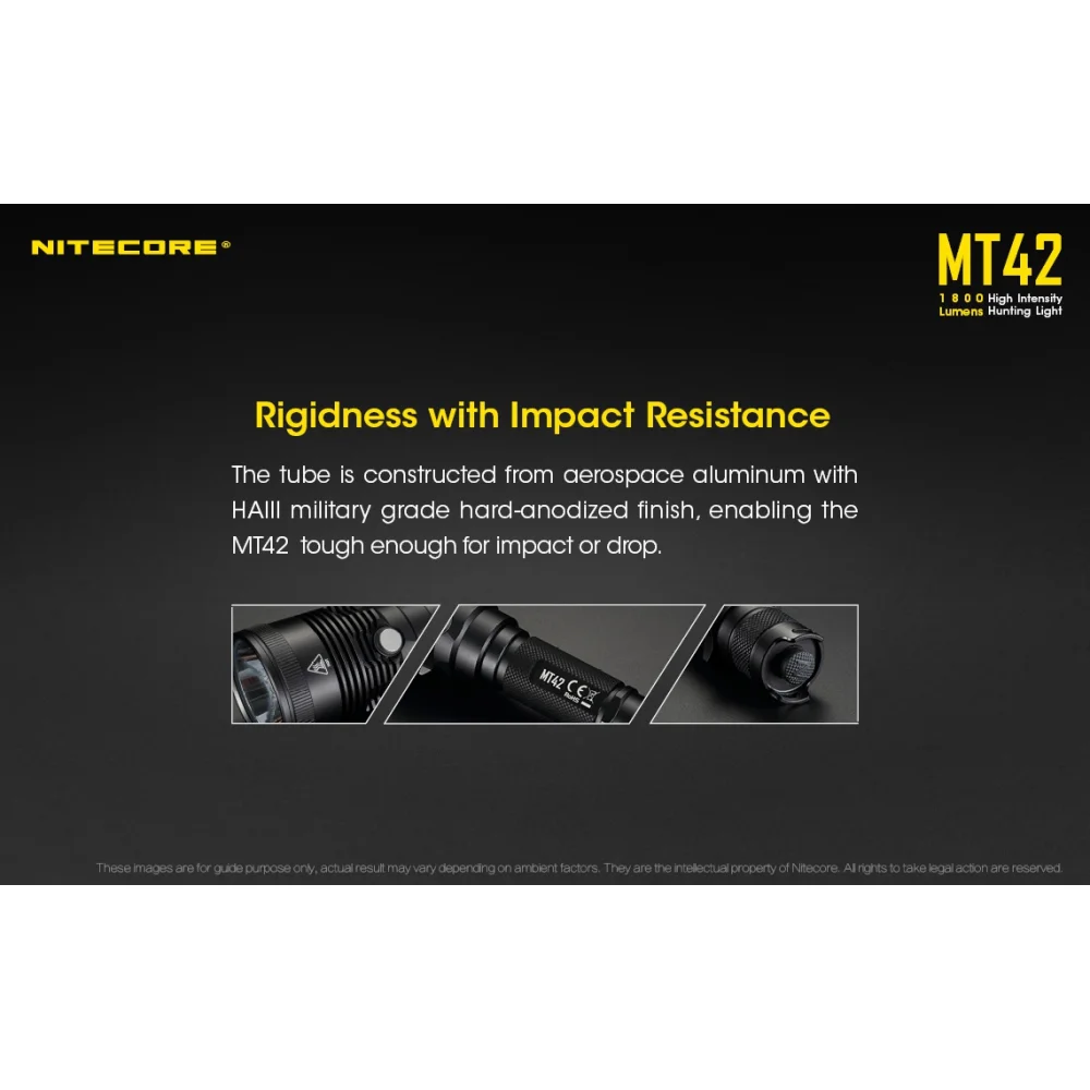 Latarka Nitecore MT42 1800 lumenów 18 Latarka Nitecore MT42 1800 lumenów