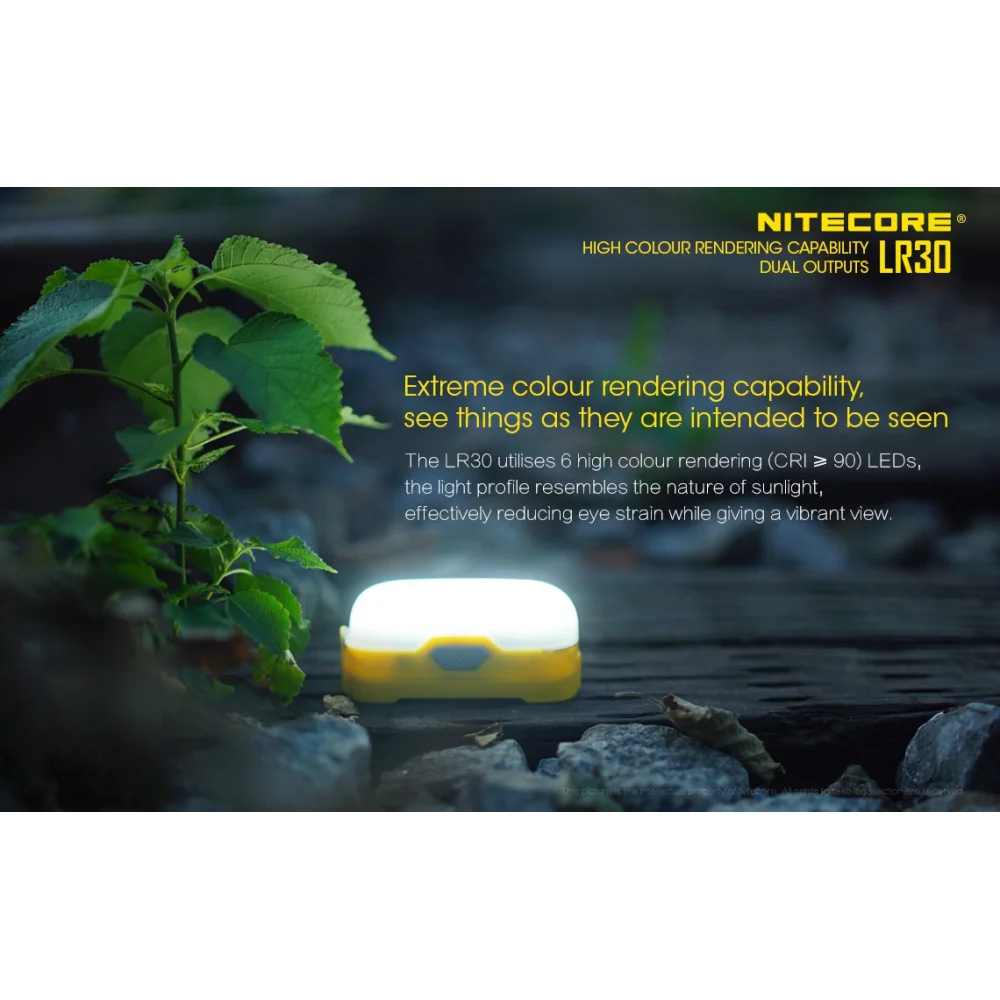 Latarka Nitecore LR30 205 lumenów Zielona 3 Latarka Nitecore LR30 205 lumenów Zielona