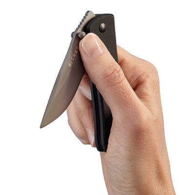 Ostrze ząbkowane: Nie | Opakowanie: Pudełko kartonowe | Waga (g): 68 | Rodzaj ostrza:: Drop point | Długość całkowita (cm): 16,25 | Blokada ostrza: Locking Liner | Grubość ostrza (cm): 0.25 | Rękojeść: G-10 | Twardość materiału ostrza::: 58-59 HRC | Stal: 8Cr14MoV | Wykończenie ostrza: Azotek tytanu - szary | Długość po złożeniu (cm): 9,05 | Długość ostrza (cm): 7,17 - LifeGun.pl Nóż CRKT 6450K Drifter G10-8