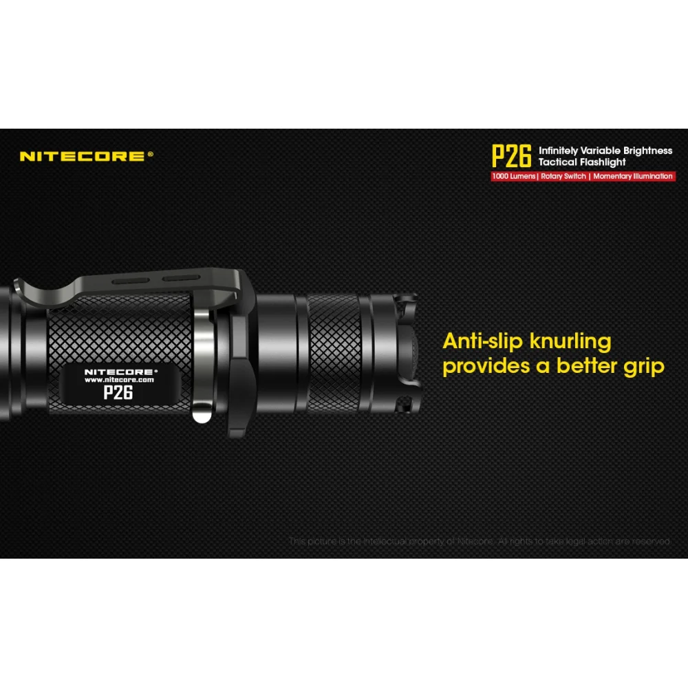Latarka Nitecore P26 1000 lumenów 15 Latarka Nitecore P26 1000 lumenów