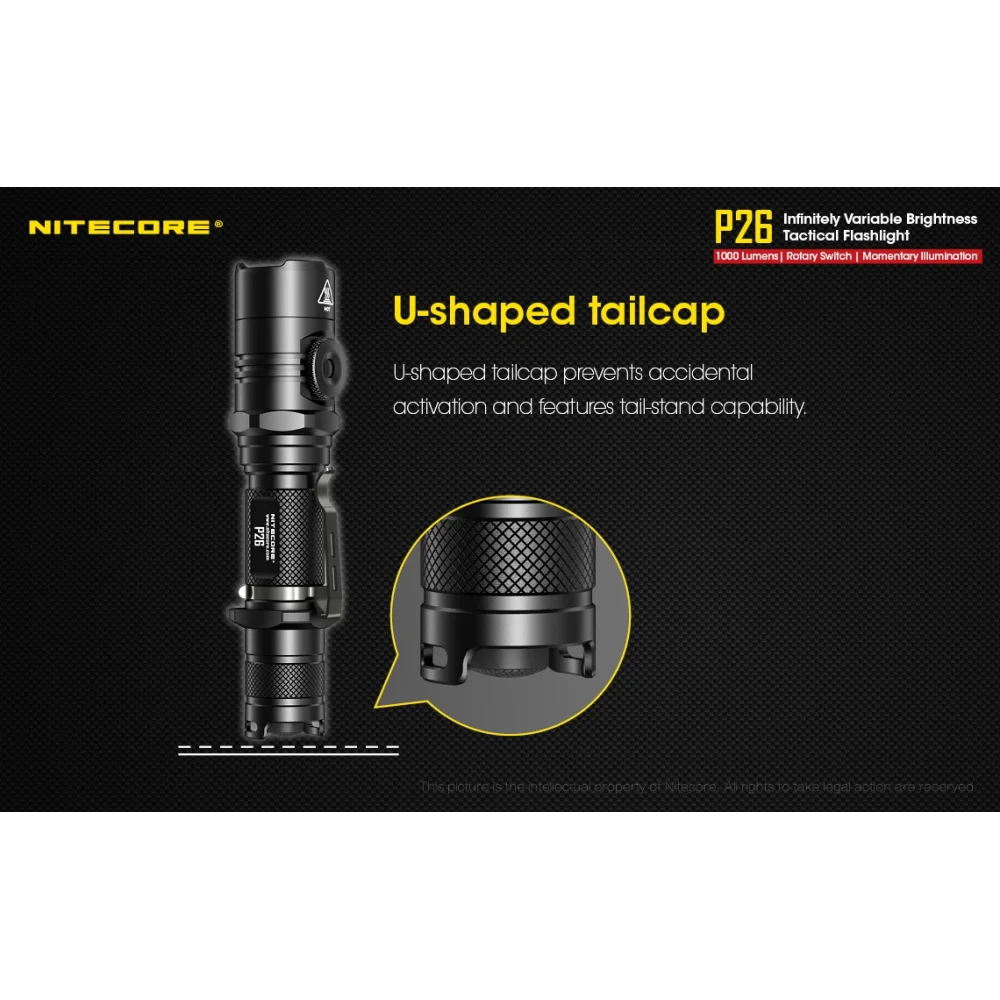 Latarka Nitecore P26 1000 lumenów 18 Latarka Nitecore P26 1000 lumenów