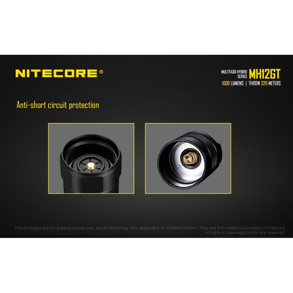 Latarka Nitecore MH12GT Multi-Task Hybrid 1000 lumenów 17 Latarka Nitecore MH12GT Multi-Task Hybrid 1000 lumenów