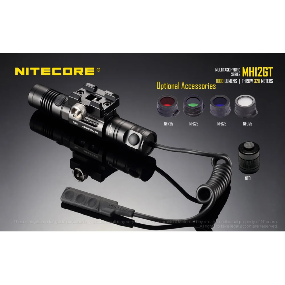 Latarka Nitecore MH12GT Multi-Task Hybrid 1000 lumenów 20 Latarka Nitecore MH12GT Multi-Task Hybrid 1000 lumenów