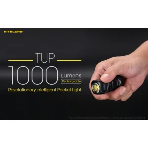 Latarka Nitecore TUP 1000 lumenów Szara