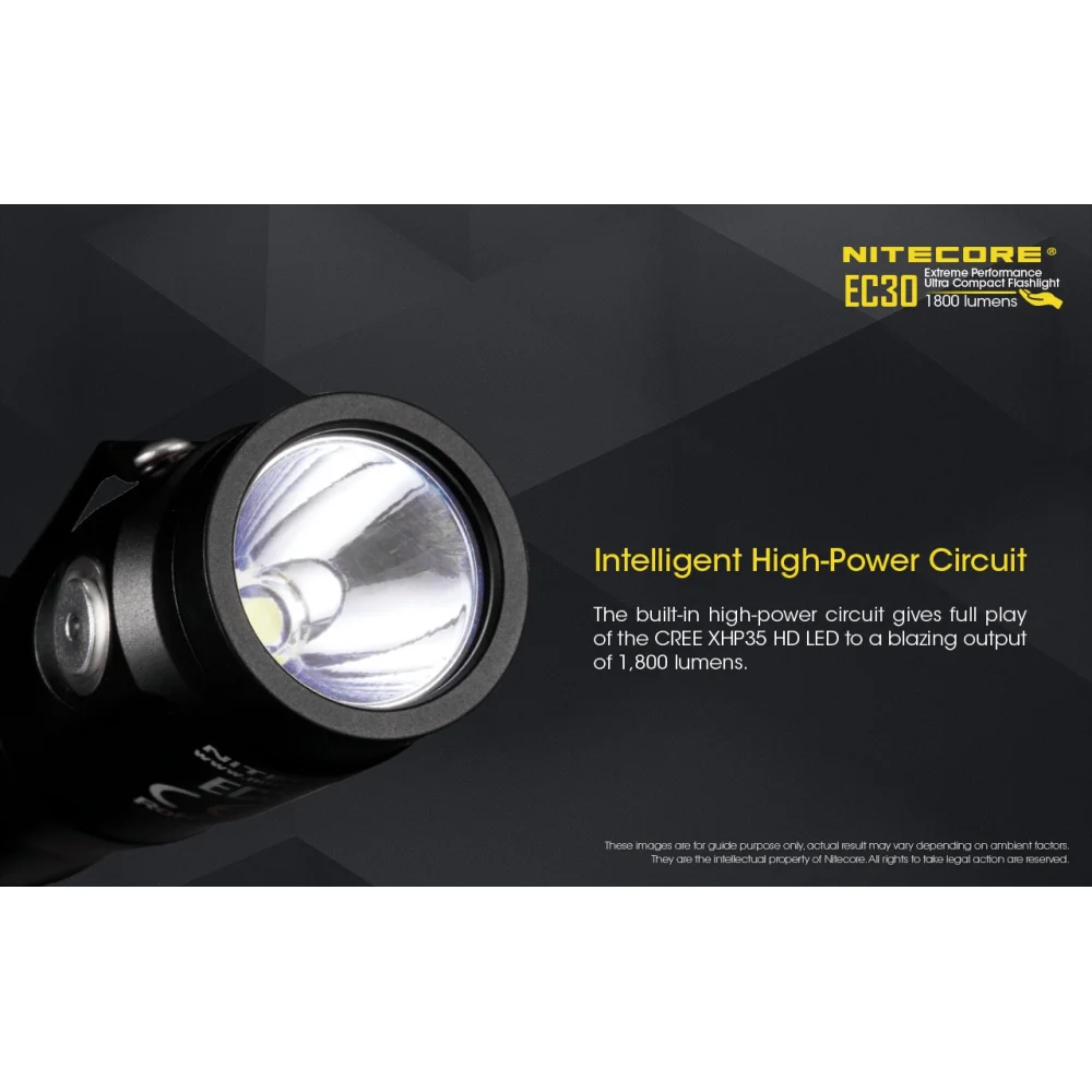Latarka Nitecore Explorer Series EC30 6 Latarka Nitecore Explorer Series EC30