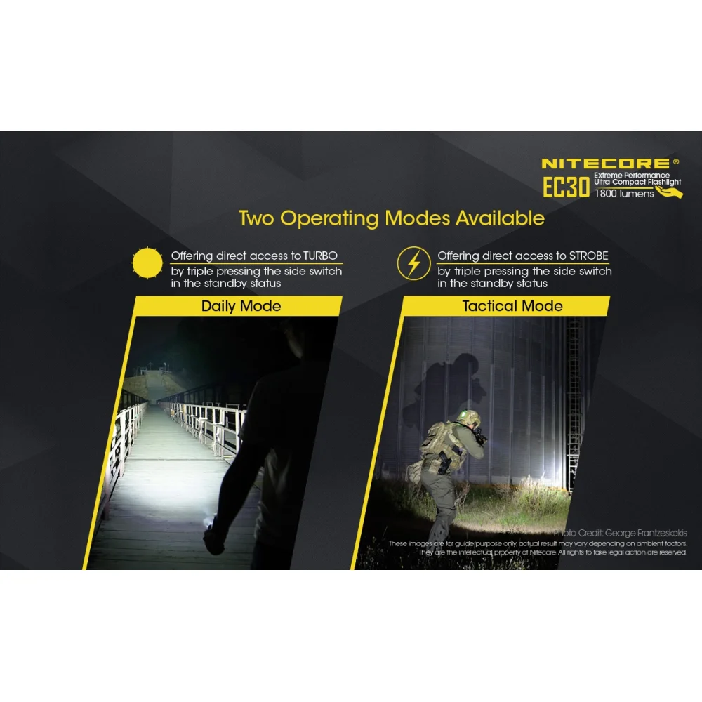 Latarka Nitecore Explorer Series EC30 10 Latarka Nitecore Explorer Series EC30