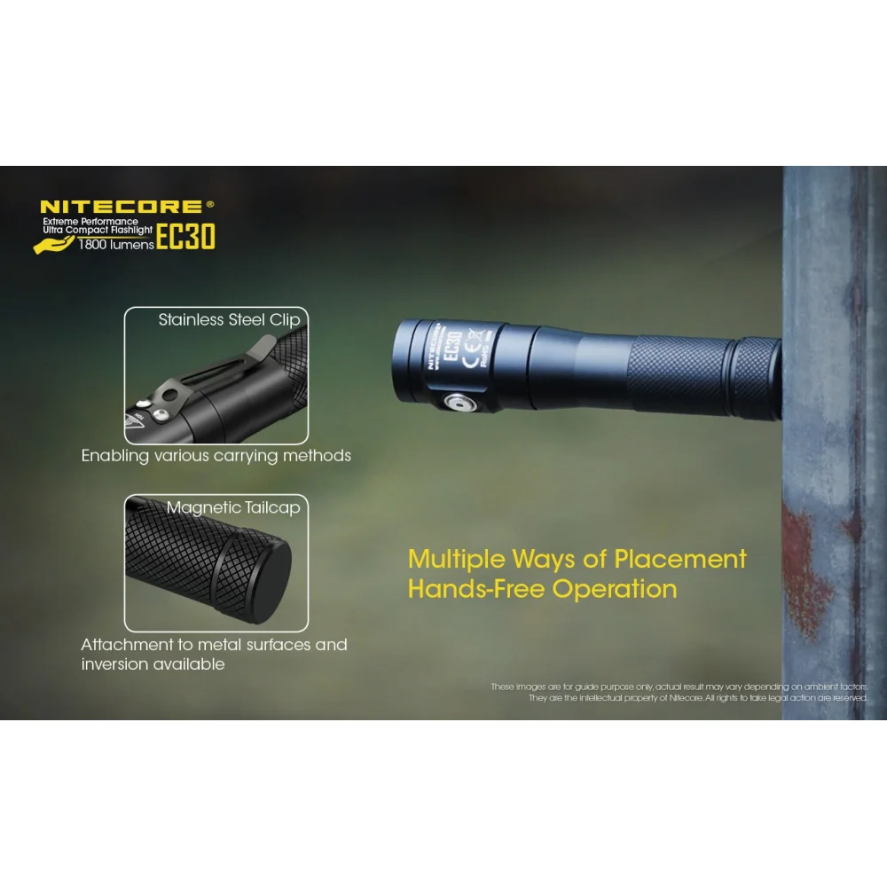 Latarka Nitecore Explorer Series EC30 13 Latarka Nitecore Explorer Series EC30