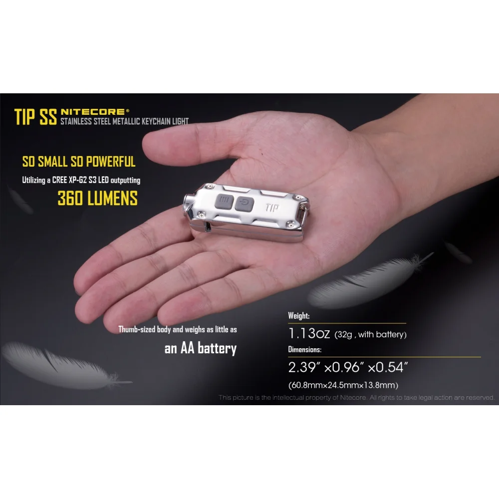 Latarka Nitecore TIP SS Tropical 4 Latarka Nitecore TIP SS Tropical