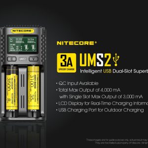 Ładowarka Nitecore UMS2-2