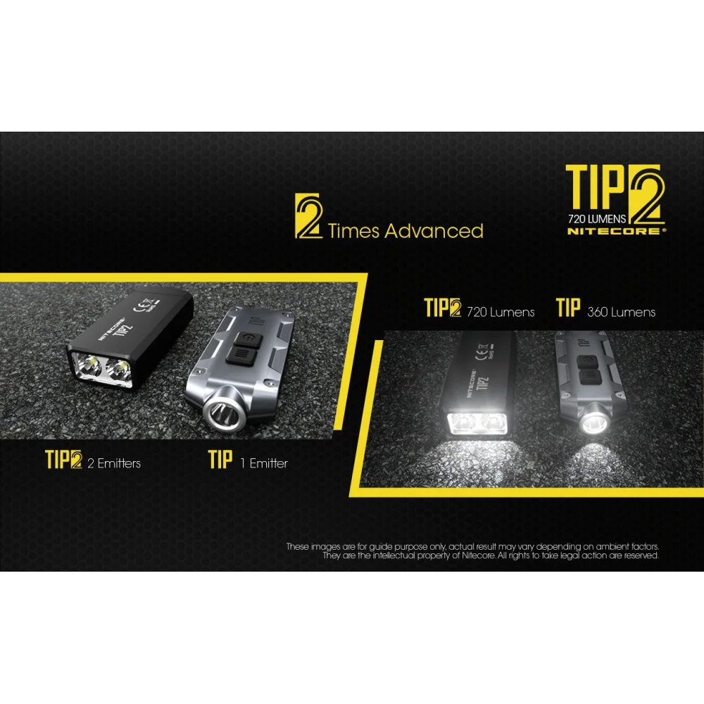 Latarka Nitecore TIP 2 720 lumenów 3 Latarka Nitecore TIP 2 720 lumenów