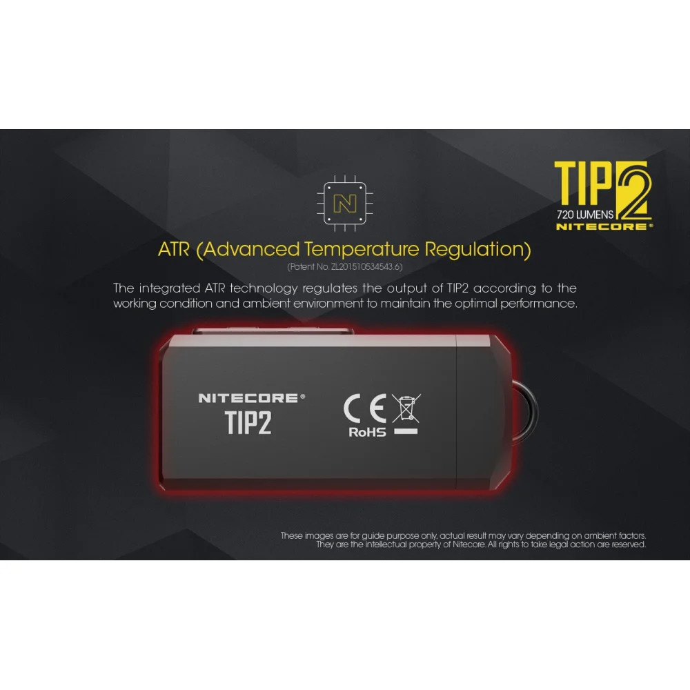 Latarka Nitecore TIP 2 720 lumenów 18 Latarka Nitecore TIP 2 720 lumenów