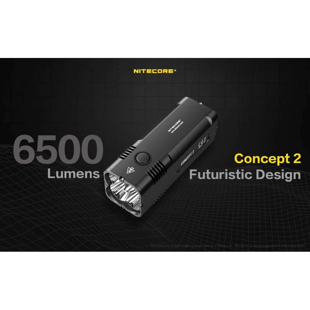 Latarka Nitecore Concept 2 6500 lumenów 9 Latarka Nitecore Concept 2 6500 lumenów
