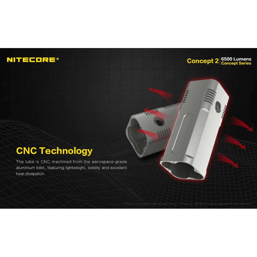 Latarka Nitecore Concept 2 6500 lumenów 16 Latarka Nitecore Concept 2 6500 lumenów