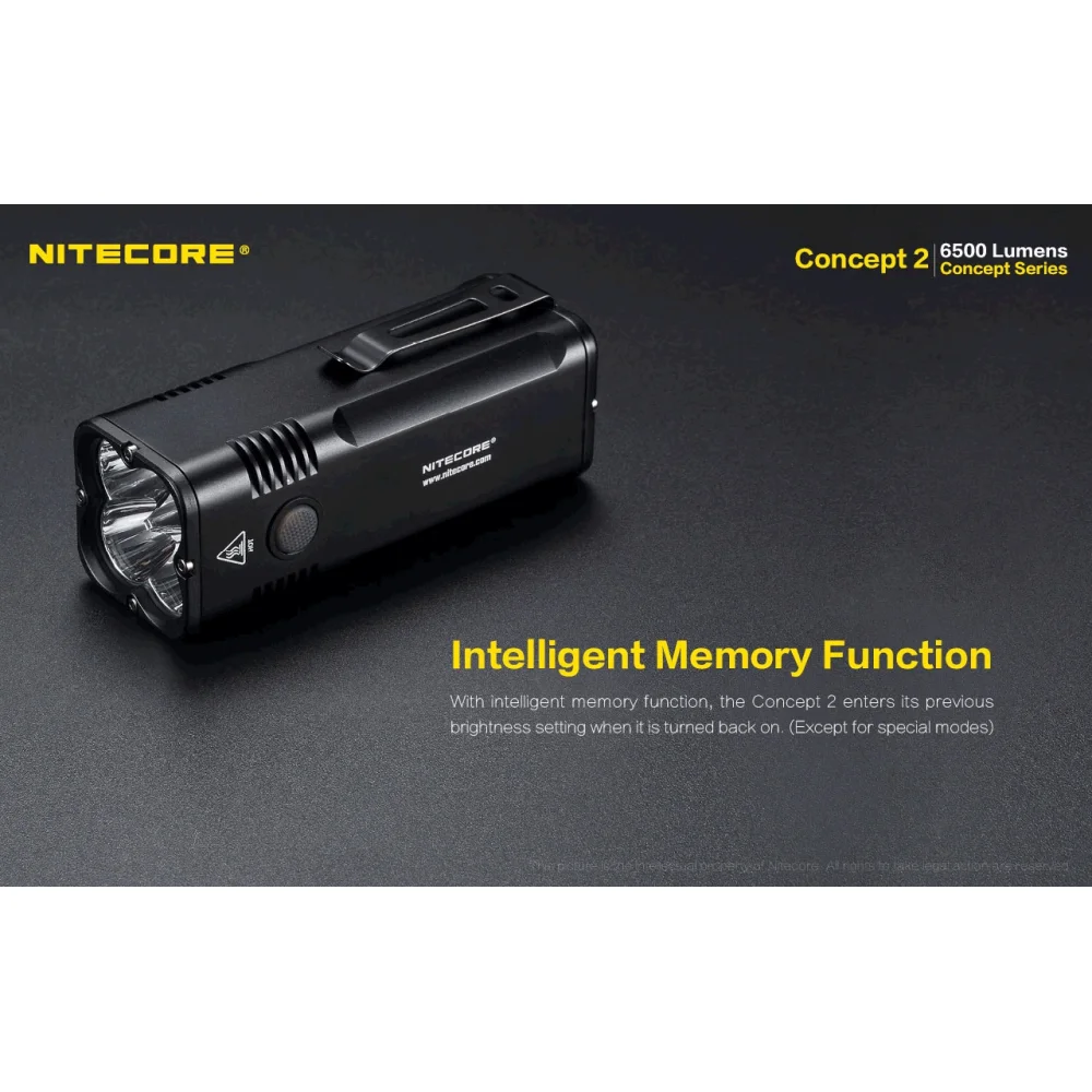 Latarka Nitecore Concept 2 6500 lumenów 24 Latarka Nitecore Concept 2 6500 lumenów