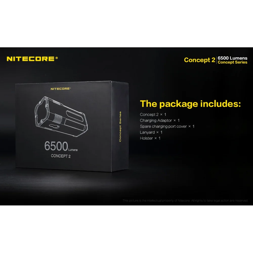 Latarka Nitecore Concept 2 6500 lumenów 27 Latarka Nitecore Concept 2 6500 lumenów