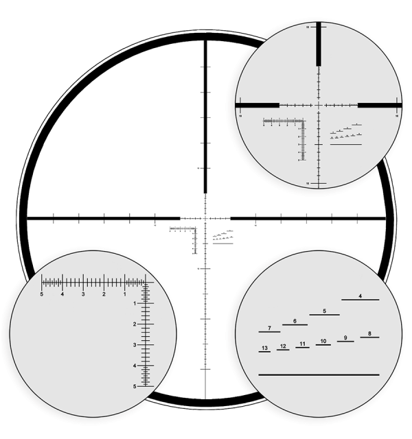 Luneta Steiner Military 3-15x50 MSR (8707000121)-2